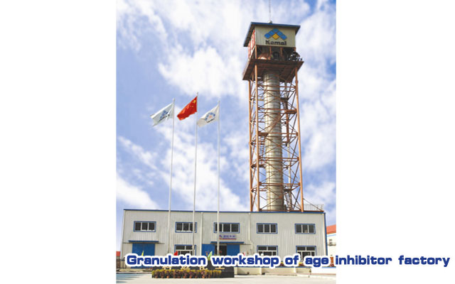 Granulation workshop of age inhibitor factory
