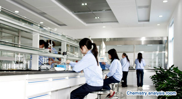 Chemistry analysis room