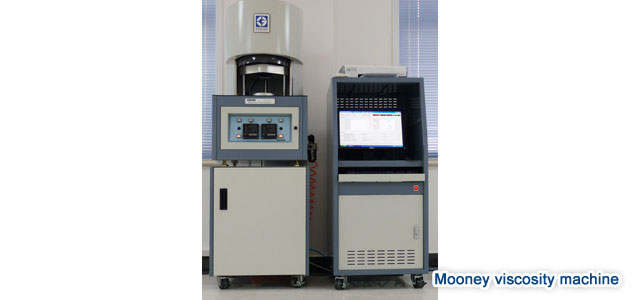 Mooney viscosity machine